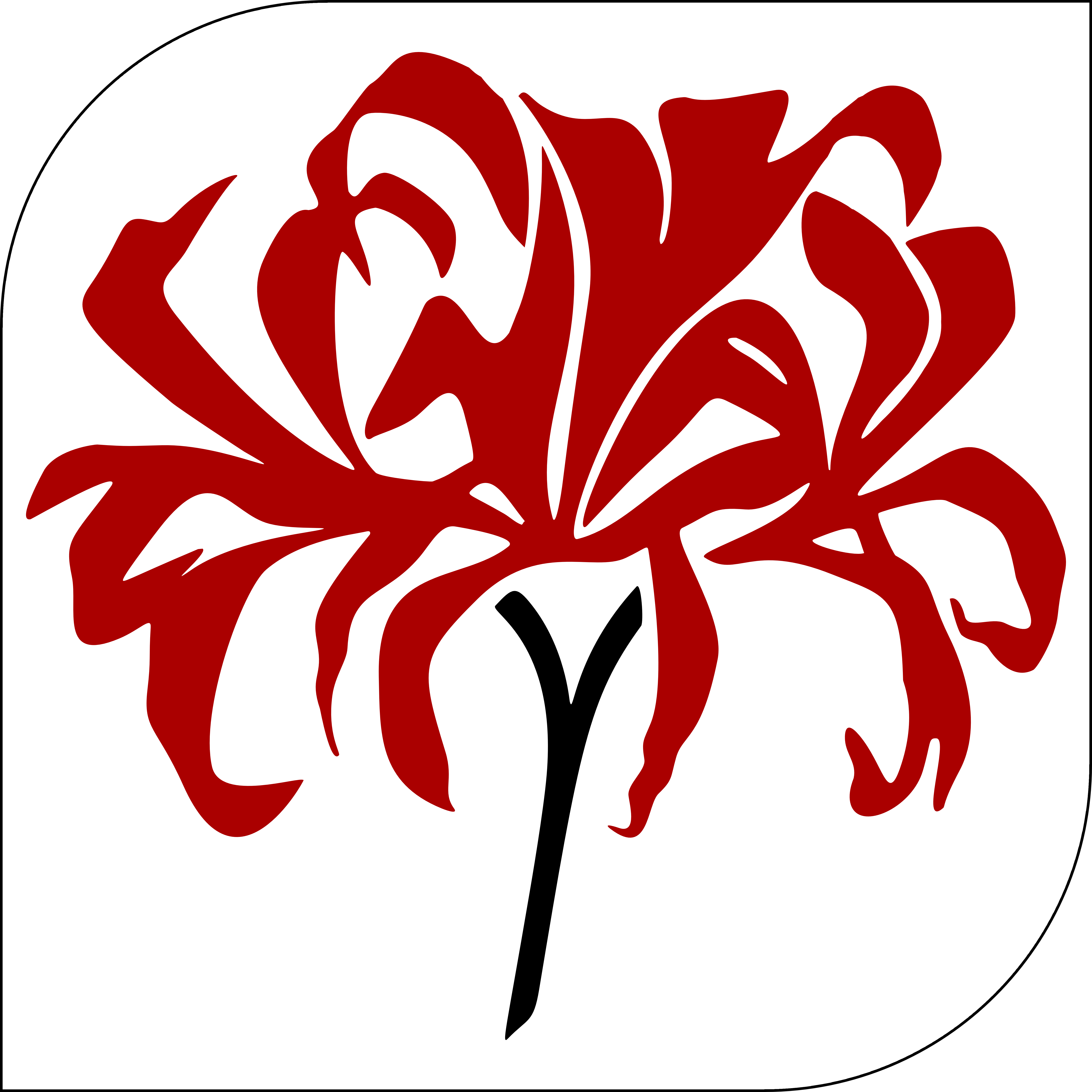 Corte Láser e Impresión 3D _ Logo Rojo LYS de Lycoris Estudio